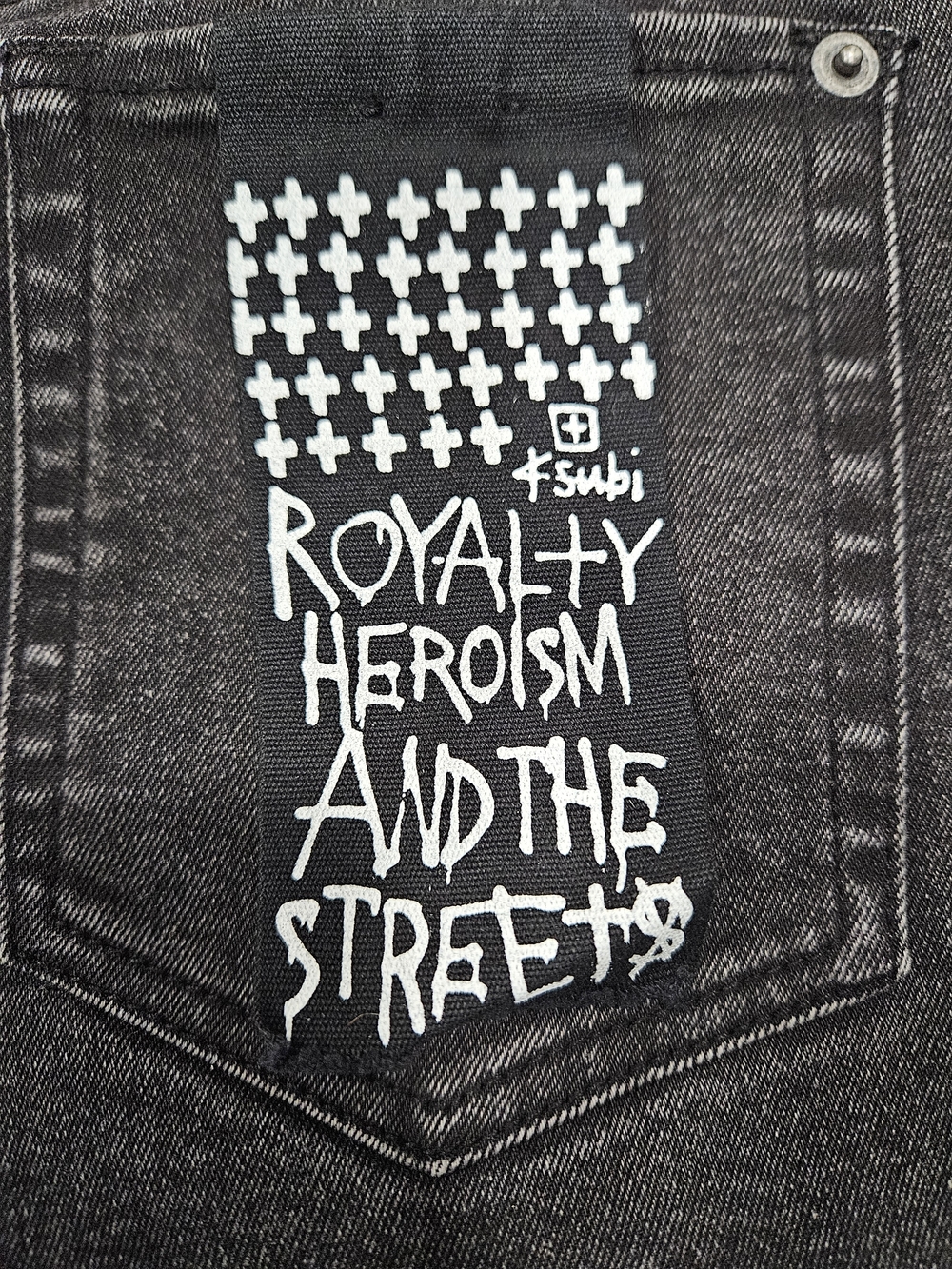 TSUBI Royalty Heroism And The Streets Black Ladies Jeans 26
